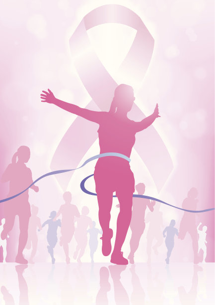 乳腺癌慈善步行图片下载