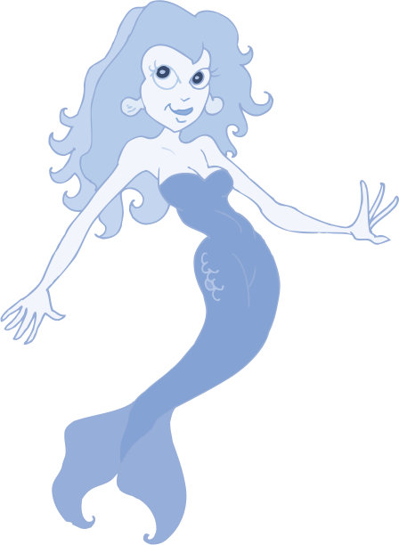 可爱的美人鱼图片下载