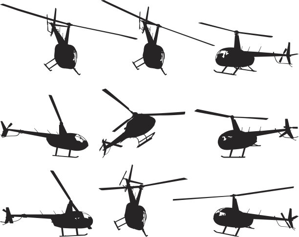 多幅直升机图像图片下载