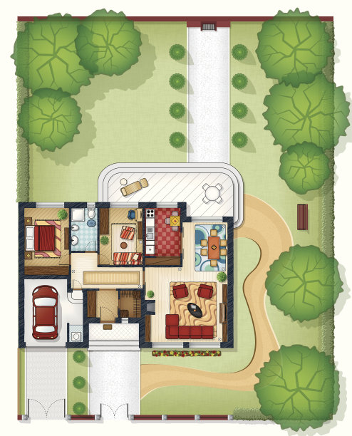 房子的计划素材图片