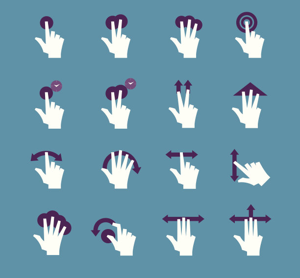 手势图标设置图片下载