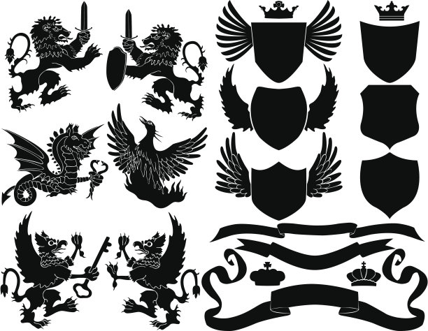 黑顶元素素材图片