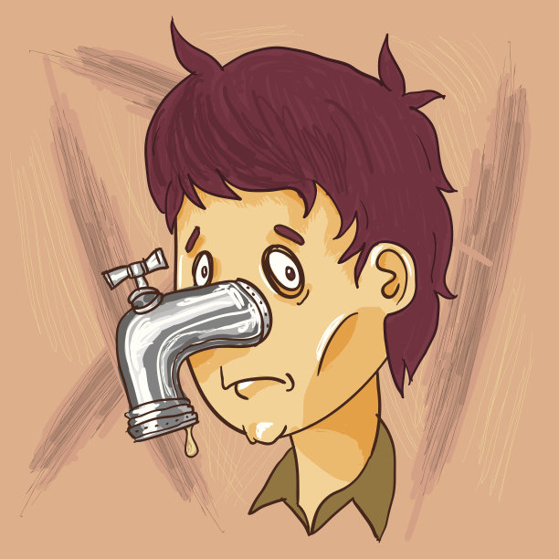 长着冷鼻子的男人图片下载