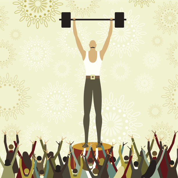 举重马戏表演图片下载