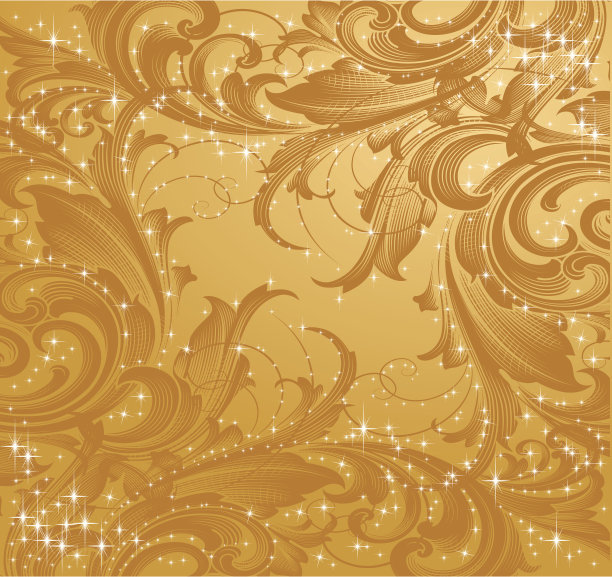 星光熠熠的卷轴图片下载