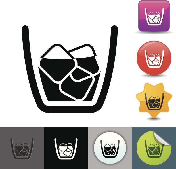 威士忌玻璃图标|征集系列图片下载