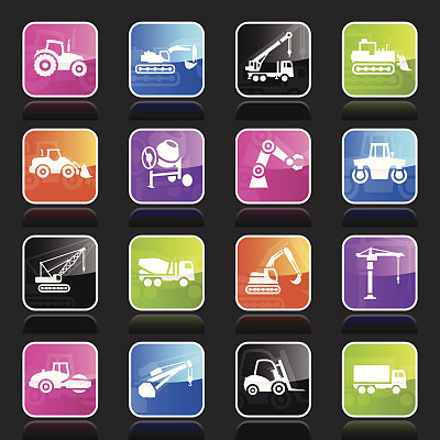 Ubergloss图标-建筑机器图片下载