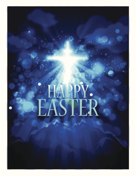 复活节快乐背景图片下载