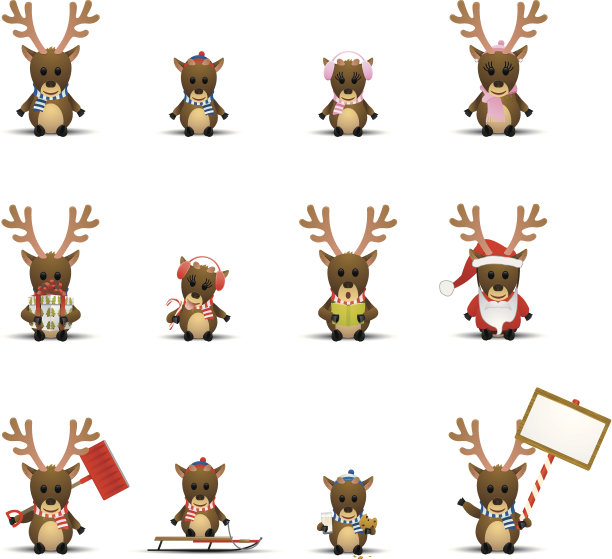 驯鹿图标图片下载