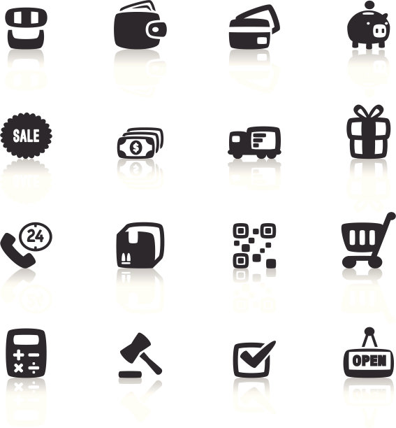 电子商务图标图片下载