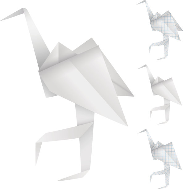 折纸鸟图片下载