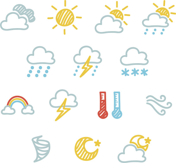 天气图标设置-涂鸦图片下载