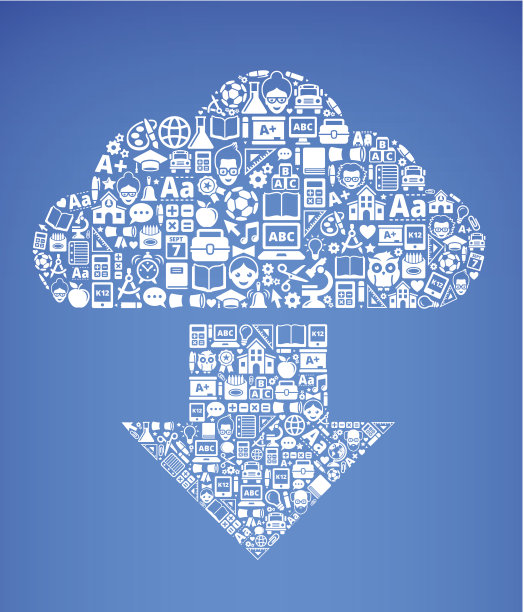 教育&学校和教育下载符号图片下载