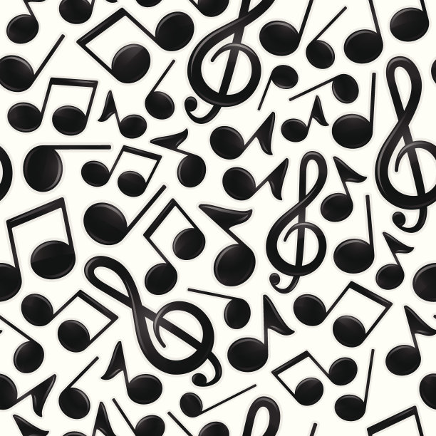 无缝的音符图片下载
