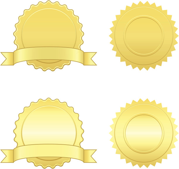 密封的设计元素图片下载