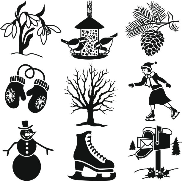 冬天的图标图片下载