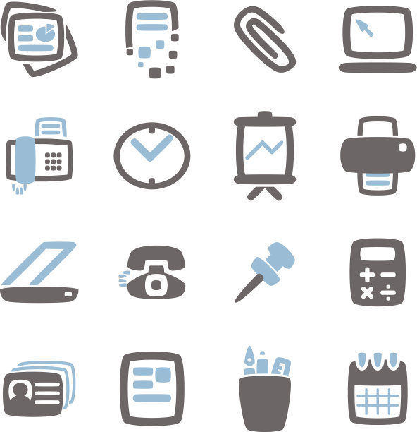 办公用品图标图片下载