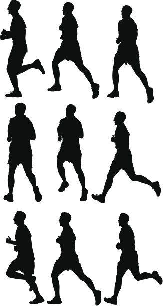 奔跑的人图片下载