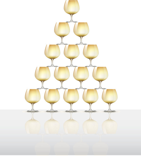 香槟塔图片下载