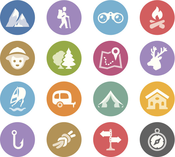 旅游和露营/惠里科图标图片下载