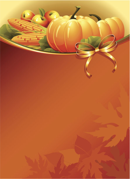 背景为成熟的南瓜。图片下载