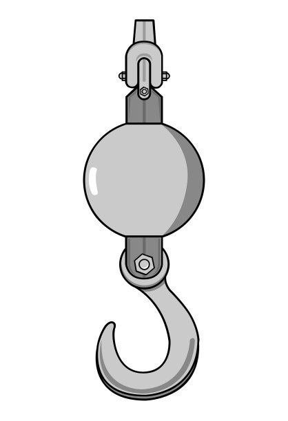 起重机吊钩图片下载