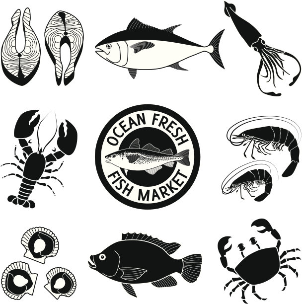 海鲜图标设置图片下载