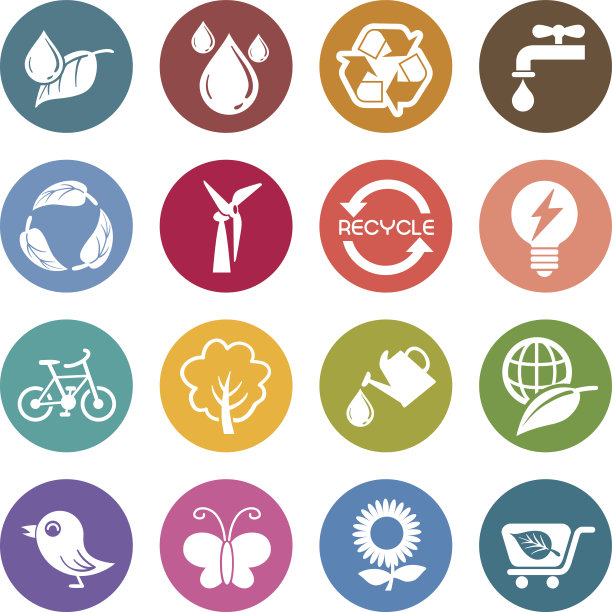 信息图标:环境问题图片下载