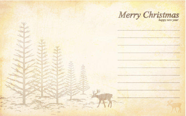 矢量Grungy圣诞和新年问候图片下载