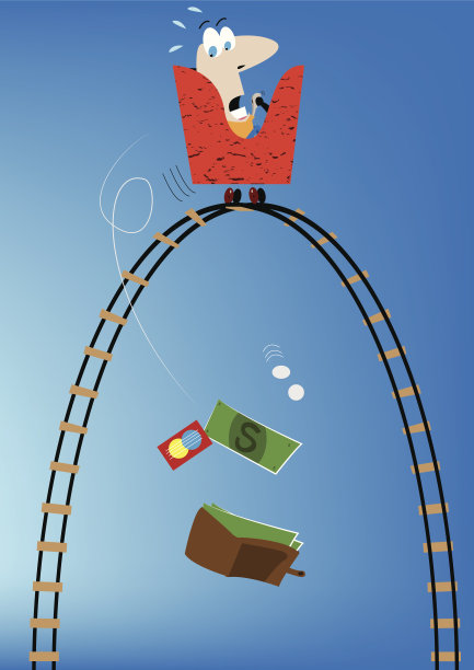 过山车经济图片下载