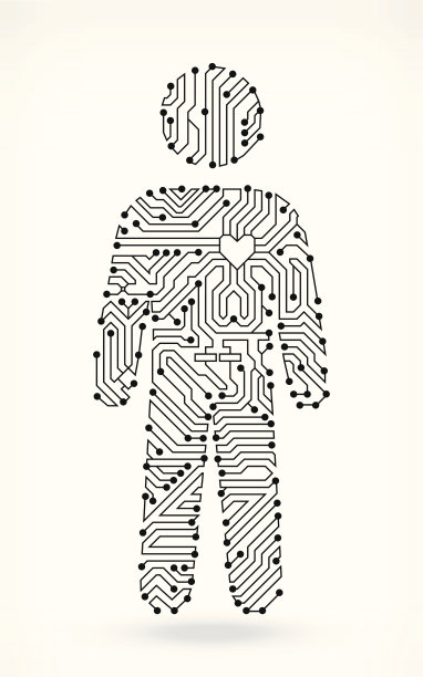 电路板人图图片下载