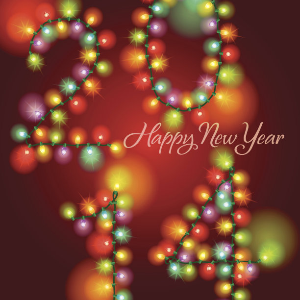 新年照明图片下载