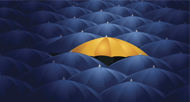雨伞-保护，经营理念背景图片下载