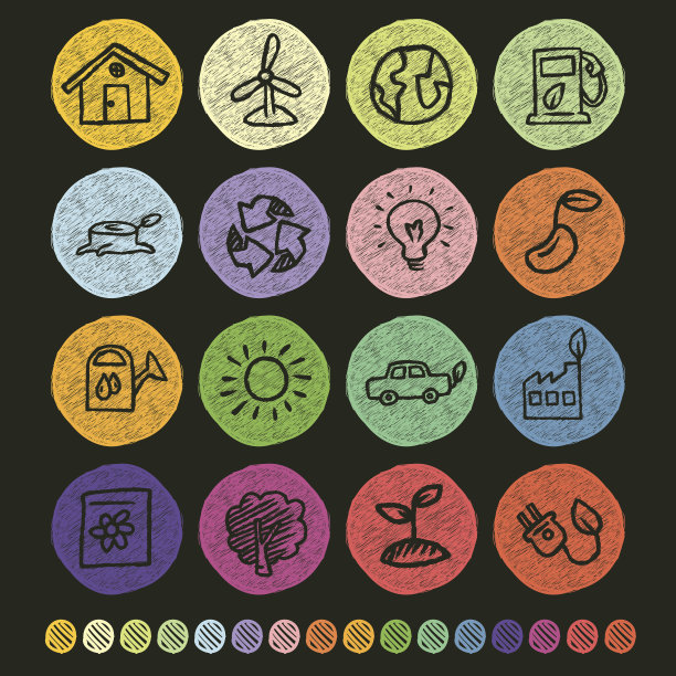 涂鸦生态图标图片下载