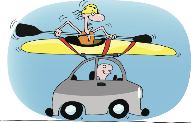 屋顶上的独木舟图片下载