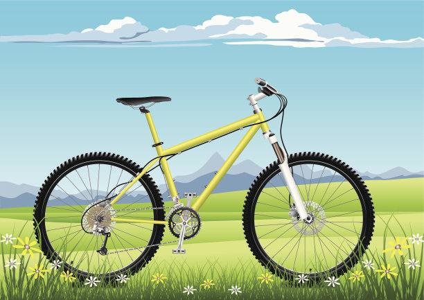 自行车度假性质图片下载