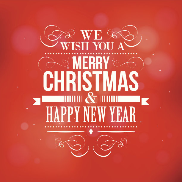 圣诞节庆祝的排版图片下载