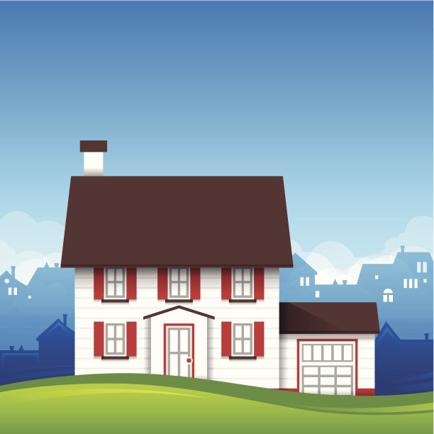家庭房地产背景图片下载