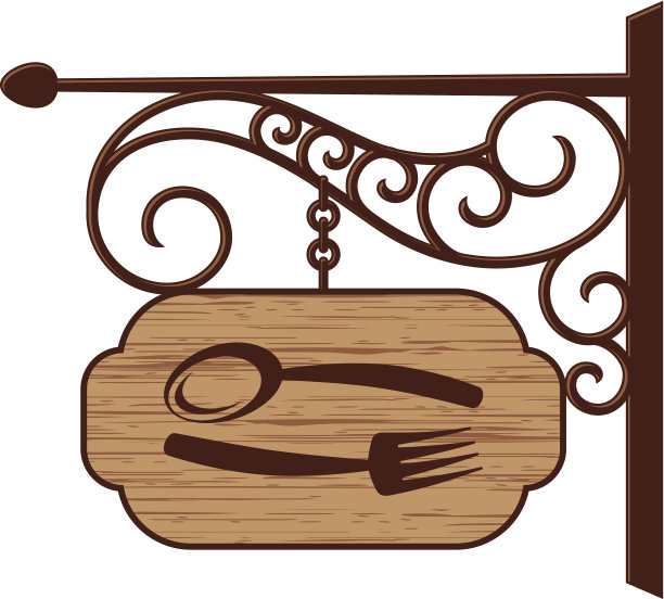 旧的木制招牌图片下载