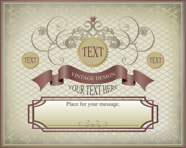 文档的复古设计图片下载