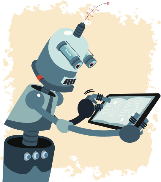 机器人阅读图片下载