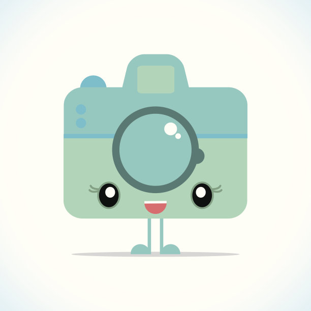 可爱的相机字符图片下载