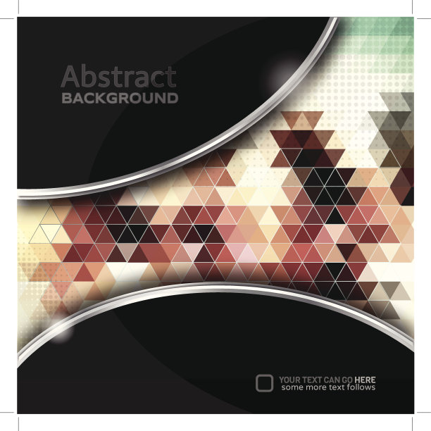 五彩缤纷的马赛克背景图片下载