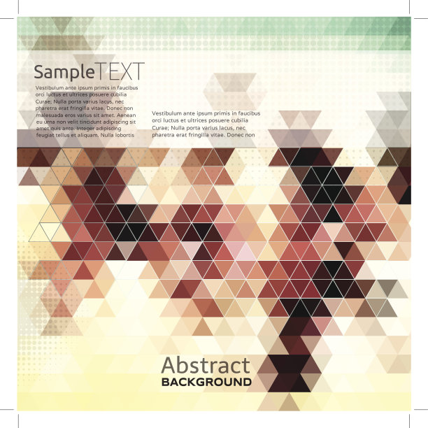 五彩缤纷的马赛克背景。图片下载