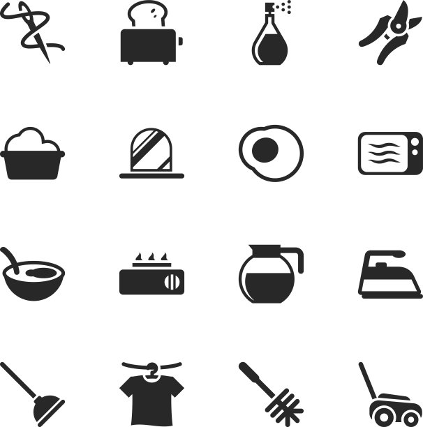 管家轮廓图标图片下载