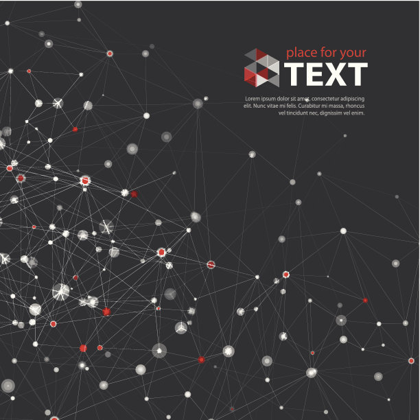 抽象颜色三角形设计向量图片下载