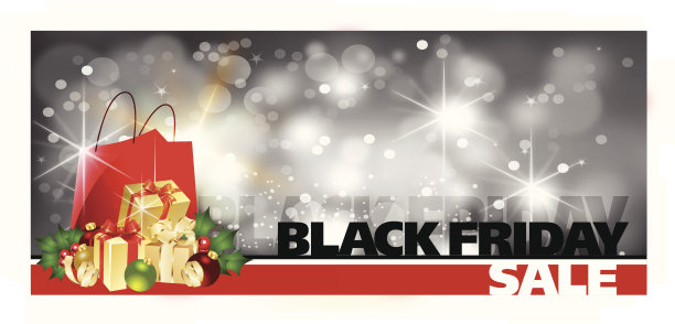 黑色星期五销售背景图片下载