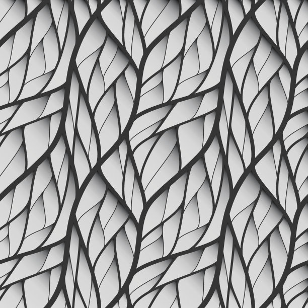 现代花卉无缝壁纸图片下载