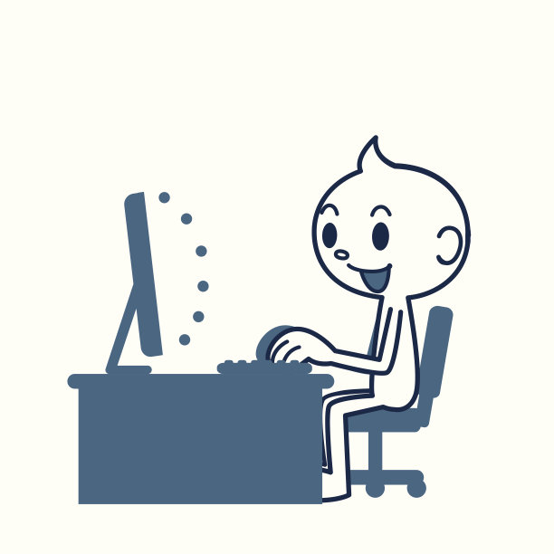 使用电脑的人图片下载