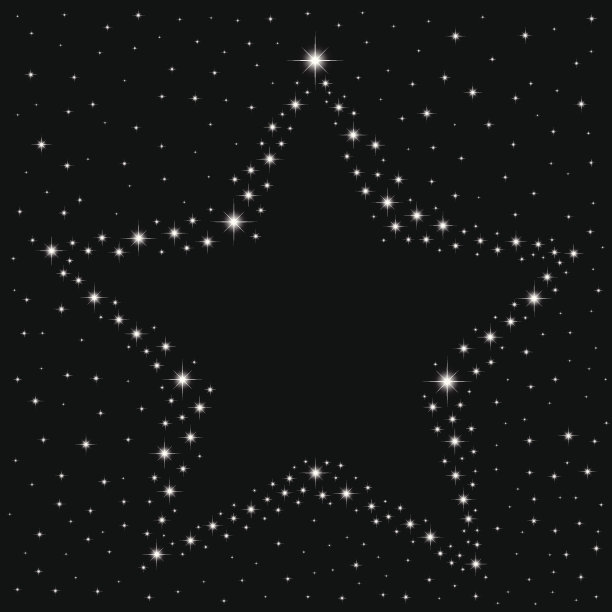 向量恒星框架图片下载
